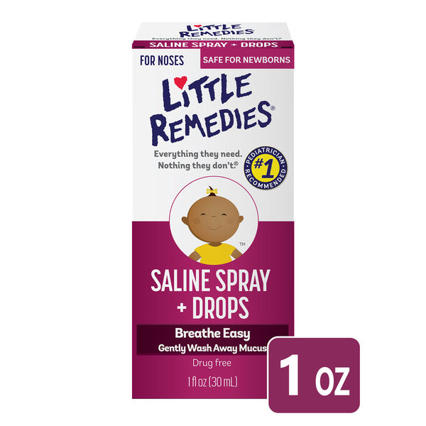 Little Remedies Saline Spray and Drops