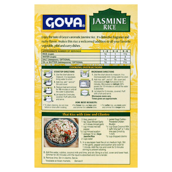 Goya Jasmine Rice