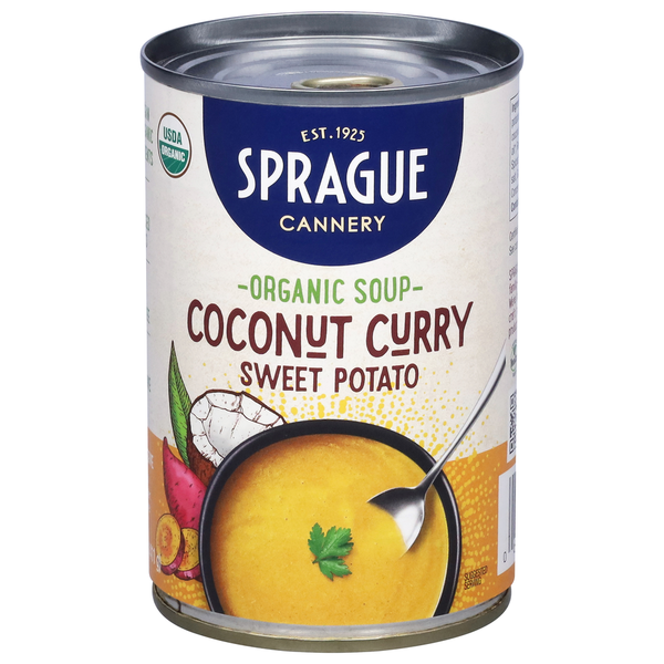 Sprague Organic Coconut Curry Sweet Potato Soup