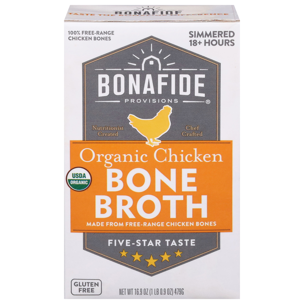 Bonafide Provisions Chicken Bone Broth, Organic