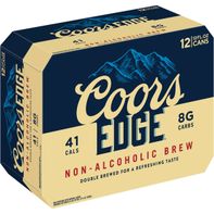 Coors Edge Non-Alcoholic Beer️