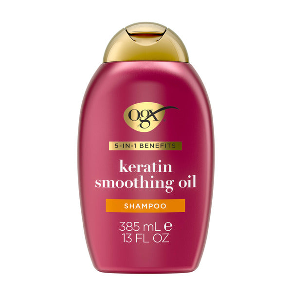 OGX Frizz-Free + Keratin Smoothing Oil Shampoo