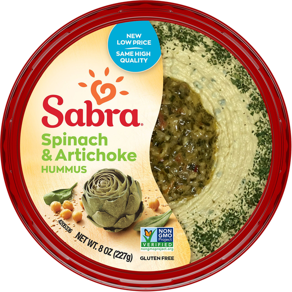 Sabra Hummus Spinach Artichoke