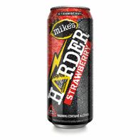 Mike's HARDER Strawberry Flavored Malt Beverage️