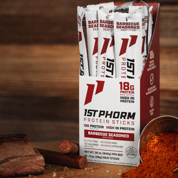 1st Phorm Seasoned Barbeque Protein Stick