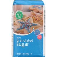 Food Club Sugar, Pure, Granulated️