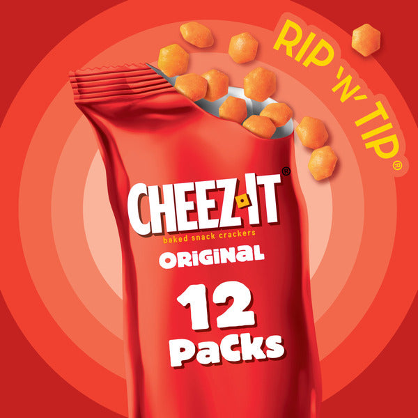 Cheez-It Gripz Original Mini Cheese Crackers