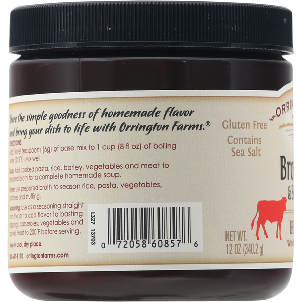 Orrington Farms Beef Flavored Broth Base & Seasoning