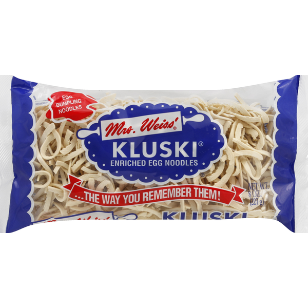 Mrs. Weiss' Egg Noodles, Enriched, Kluski