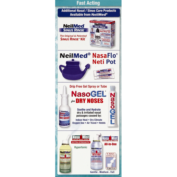 NeilMed SinuFrin, Plus, No Drip, Nasal Gel Spray