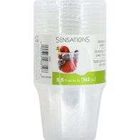 Sensations Portion Cups with Lids, 5.5 Ounce️