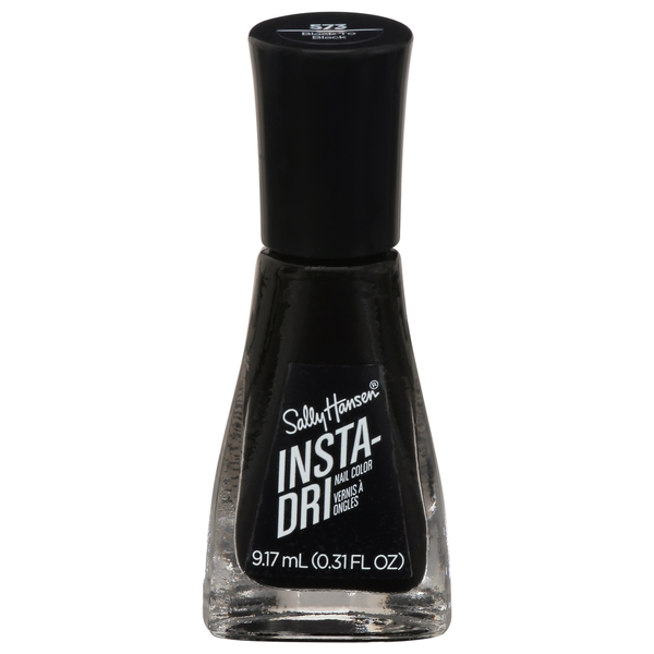 Sally Hansen 573 Black to Black Nail Color