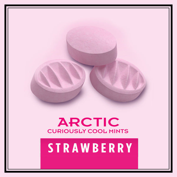 Altoids Arctic Strawberry Sugar Free Breath Mints Single Pack