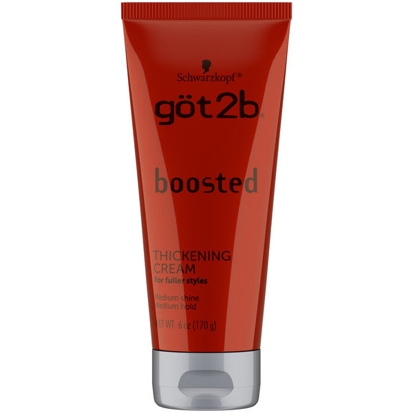 Schwarzkopf göt2b Boosted Thickening Cream, 6 oz