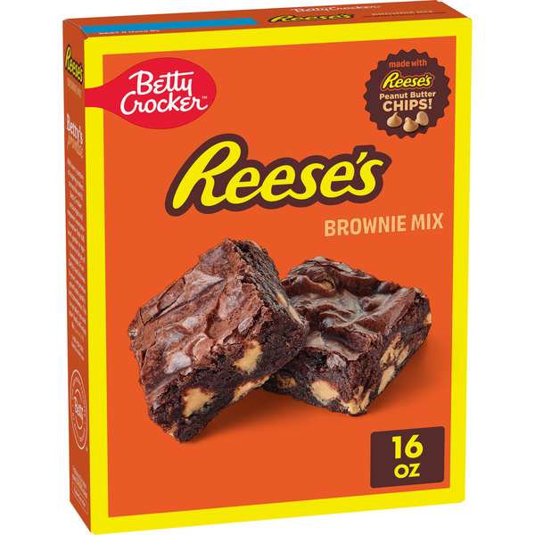 Betty Crocker REESE'S Brownie Mix with REESE'S Peanut Butter Chips