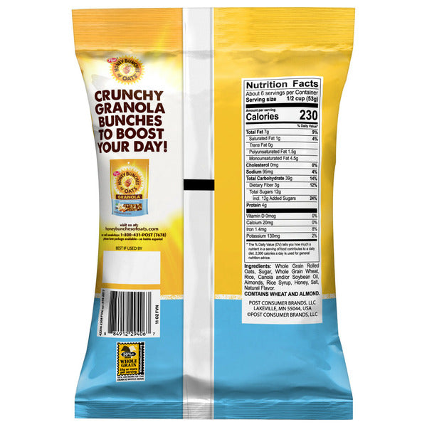 Post French Vanilla Almond Granola