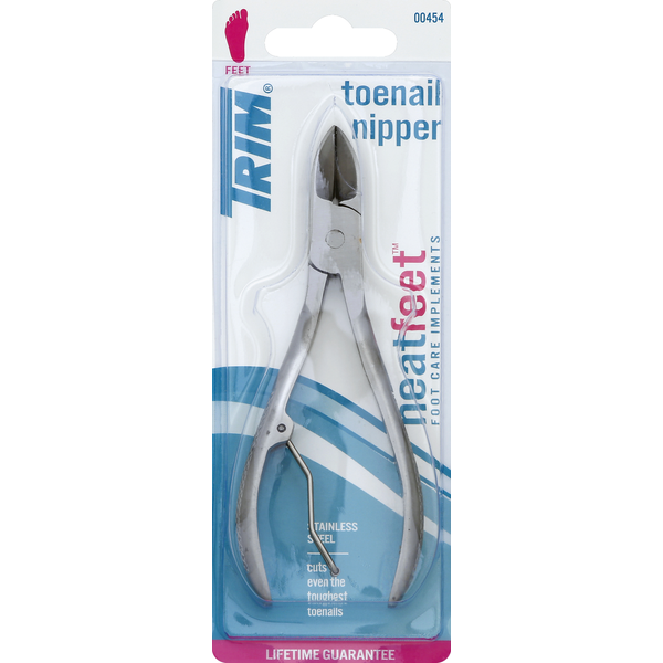 Toenail nipper in packaging with 'heatfeet' branding on a white background