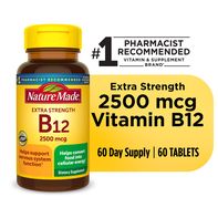 Nature Made Extra Strength Vitamin B12 2500 mcg Ta...
️
