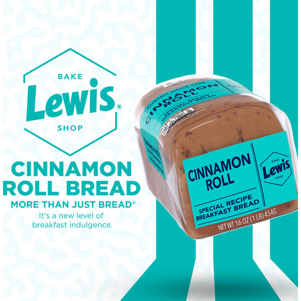 Lewis Bake Shop Cinnamon Roll Bread