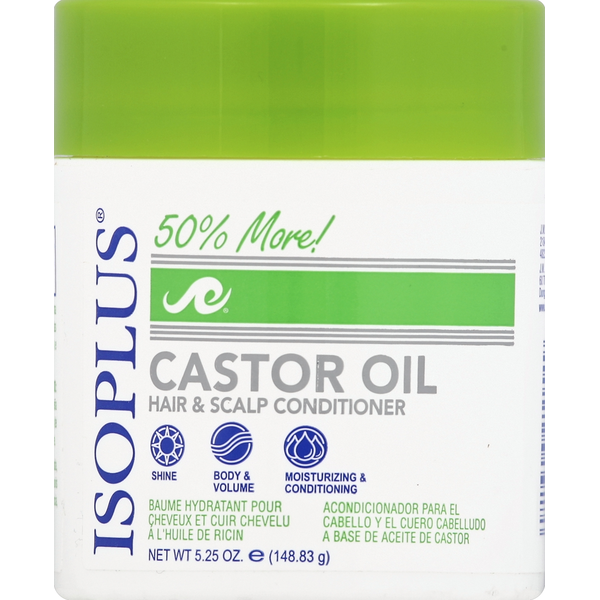 Isoplus Hair & Scalp Conditioner, Castor Oil