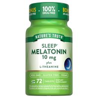Nature's Truth Melatonin + L-Theanine, 10 mg Table...
️