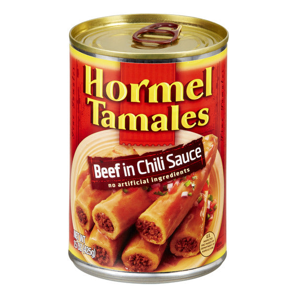 Hormel Tamales Beef in Chili Sauce, 15 OZ