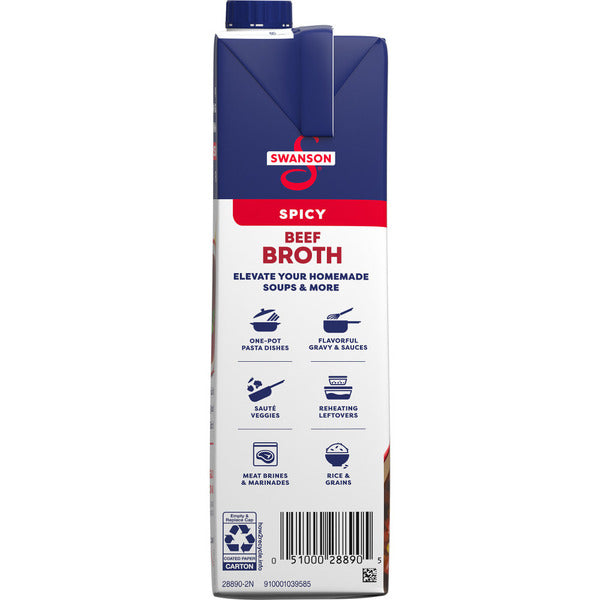 Swanson's Spicy Beef Broth