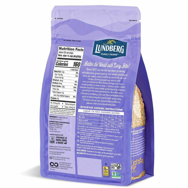 Lundberg Family Farms Organic Brown Jasmine Rice