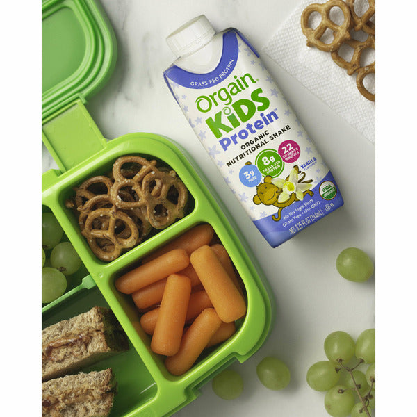 Orgain Organic Kids Nutritional Shake, 22 Vitamins & Minerals - Vanilla