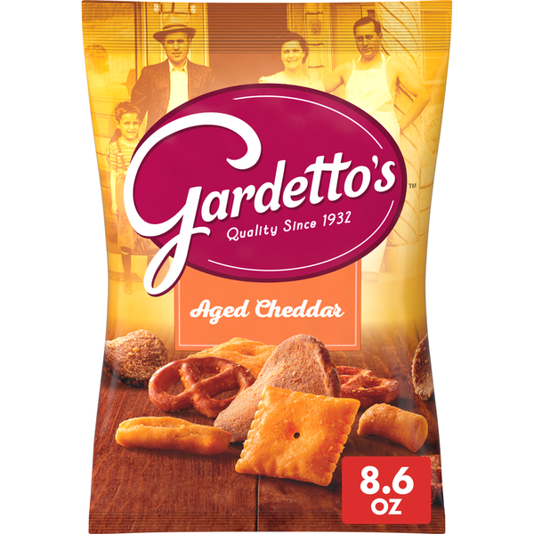 Gardetto's Snack Mix Aged Cheddar Pub and Party Mix Bag
