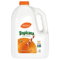Tropicana 100% Juice, Orange, Original, No Pulp️