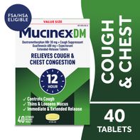 MUCINEX® DM 12 Hour Extended-Release Tablets️