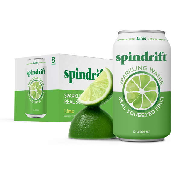 Spindrift Unsweetened Lime Sparkling Water