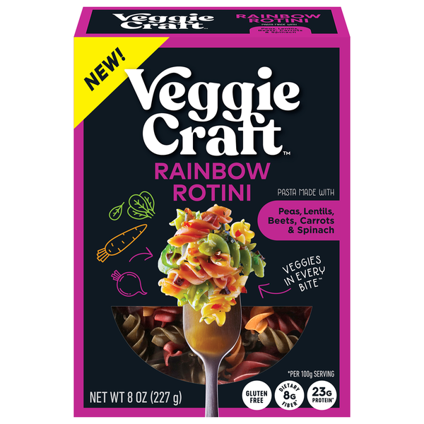 Veggiecraft Rotini, Rainbow