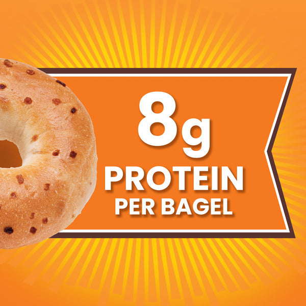 Thomas’ 6 ct, Onion, Bagels, 8g Protein, Kosher, Bagels, 18 oz