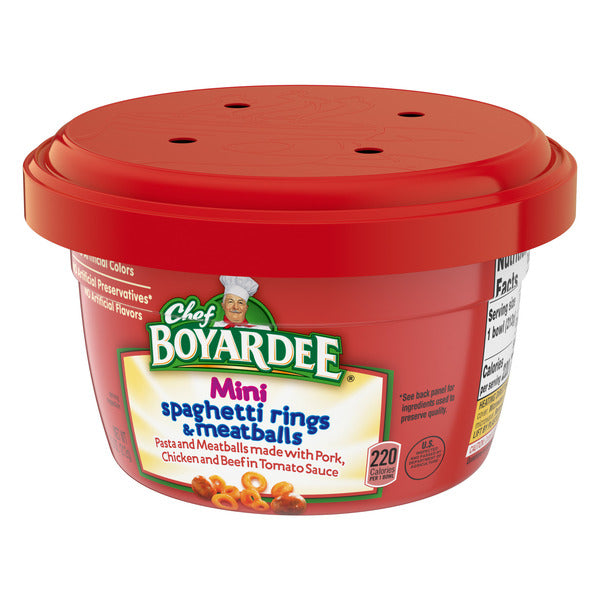 Chef Boyardee Mini Spaghetti Rings & Meatballs