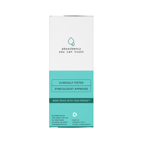 The Honey Pot Company Organic Cotton Super, BPA-Free Applicator Tampons