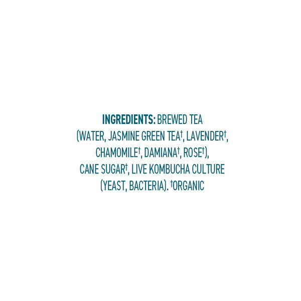 Brew Dr. Kombucha Organic Love, w/  Lavender Jasmine & Chamomile