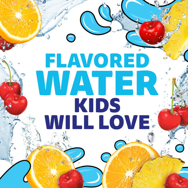 Capri Sun Tropical Tide Naturally Flavored Kids Water Beverage Drink Pouches