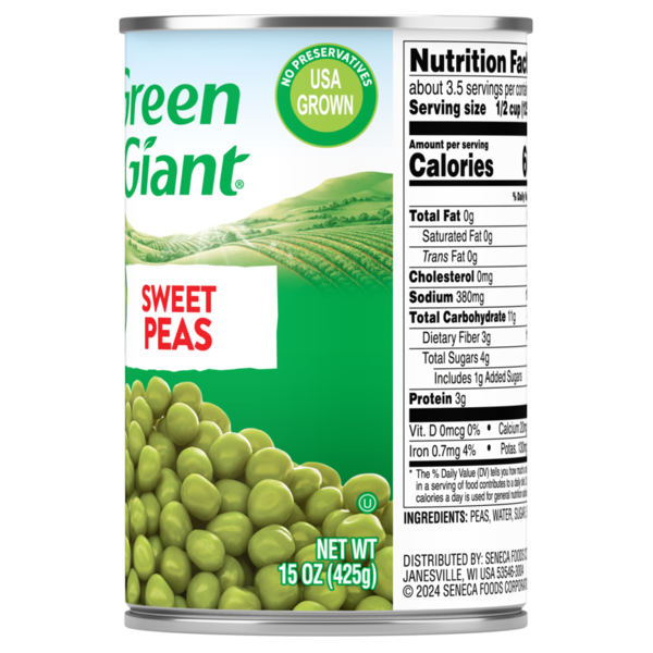 Green Giant Sweet Peas