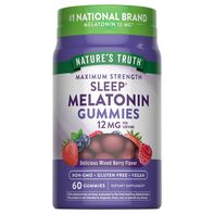Nature's Truth Sleep Melatonin 12mg, Max Strength,...
️