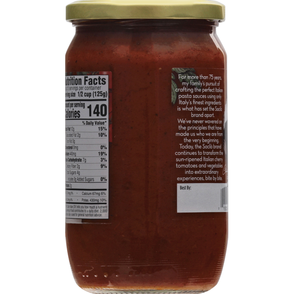 Saclà Pasta Sauce, Arrabbiata