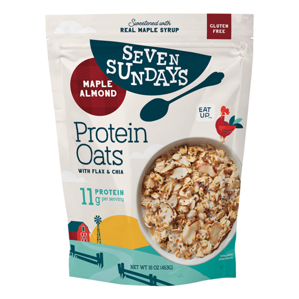 Seven Sundays Maple Almond Protein Oats