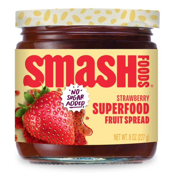 Smash Foods Strawberry Superfood Fruit Spread