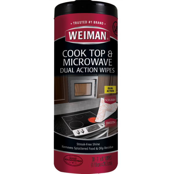 Weiman Cook Top & Microwave Dual Action Wipes