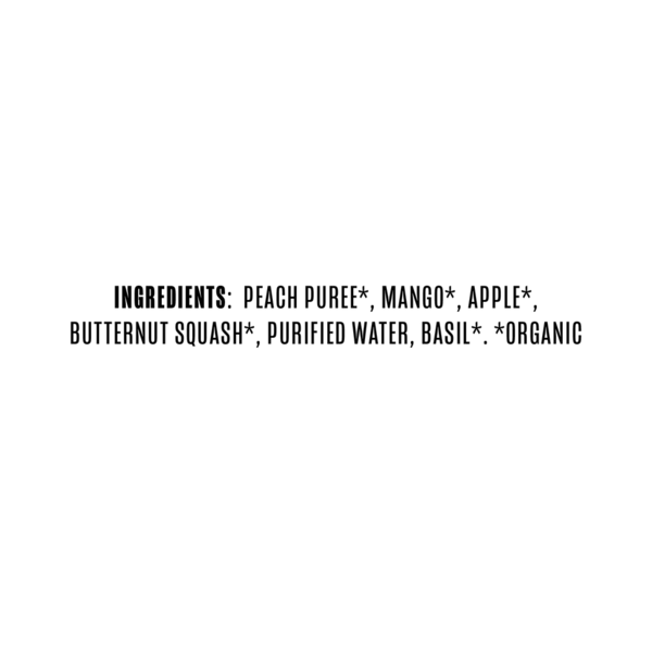Once Upon a Farm Baby Peach Mango Apple and Squash