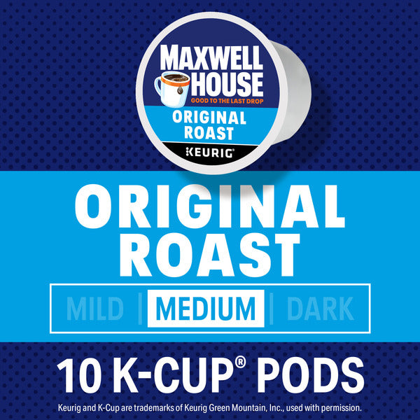 Maxwell House Original Roast Medium Roast K-Cup® Coffee Pods