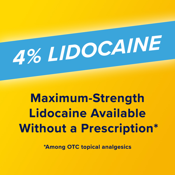 Aspercreme Lidocaine Pain Relief Patch