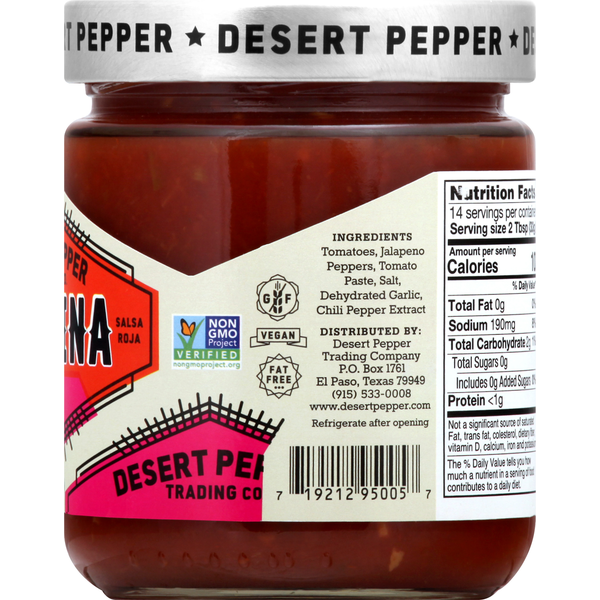 Desert Pepper Trading Co. Salsa, Hot