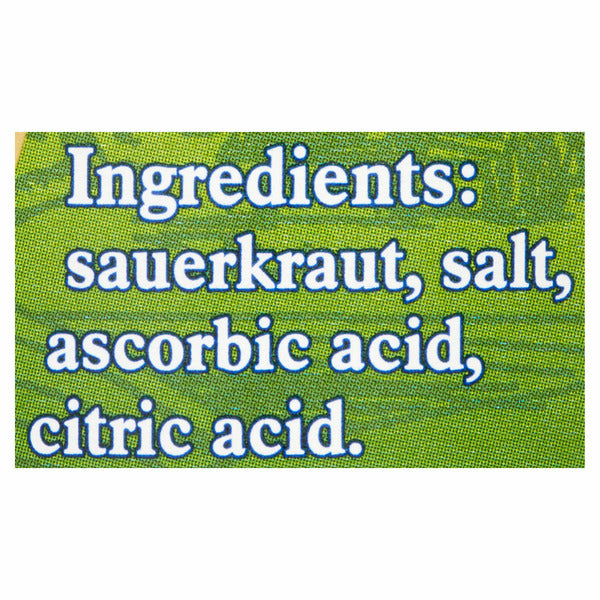 Lowell Foods Sauerkraut 1 Lb 15.04 Oz